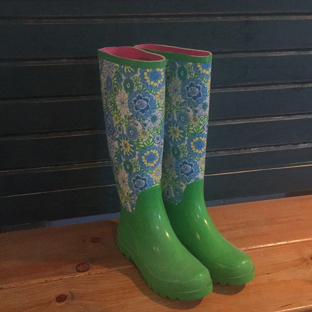 Lilly Pulitzer Rain Boots/Wellies